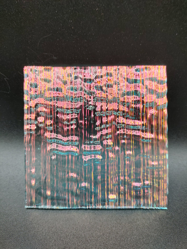 CLEAR/RED 90 COE Textured