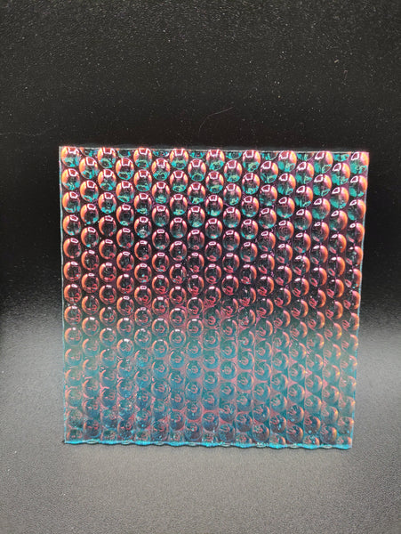 HIGH CYAN/COPPER RED 90 COE Textured